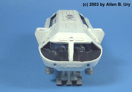2001 Moon Bus 1:55 Model Kit by Aurora